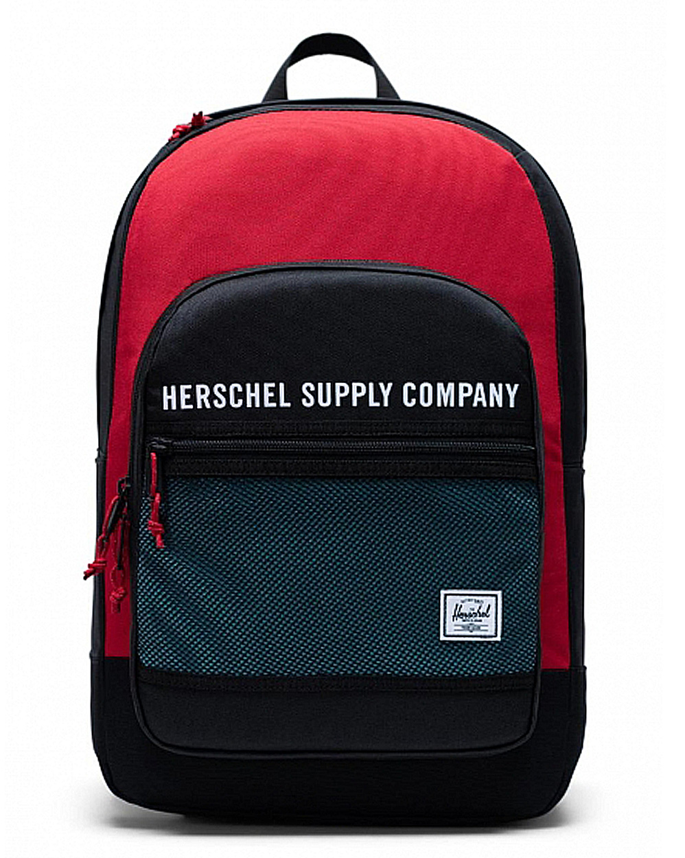 Рюкзак водоотталкивающий с отделом для 15 ноутбука Herschel Kaine Black Red отзывы