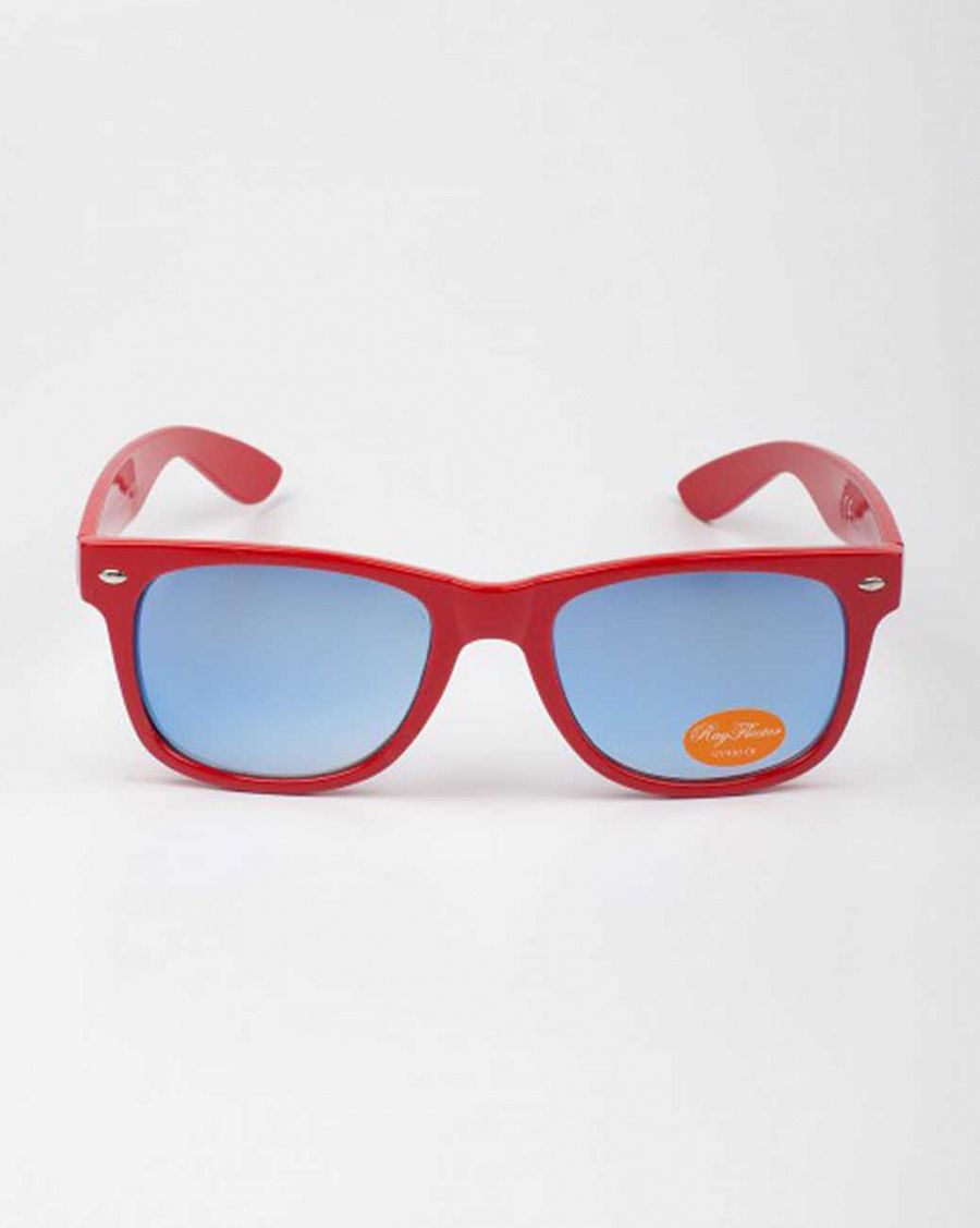 Очки Sunglasses Classic Modern Wayfarer Colored Lens Red отзывы