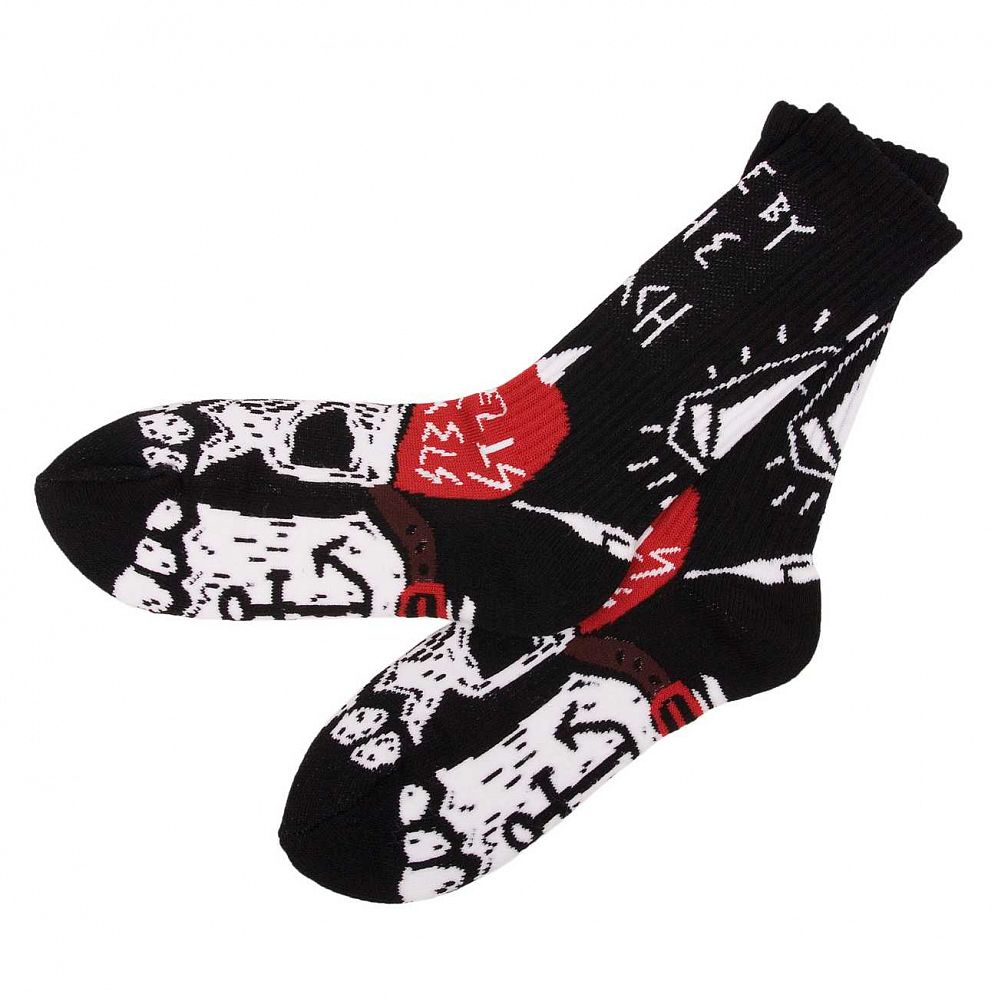 Носки Volcom FA Ozzie Wright Sock Black White отзывы