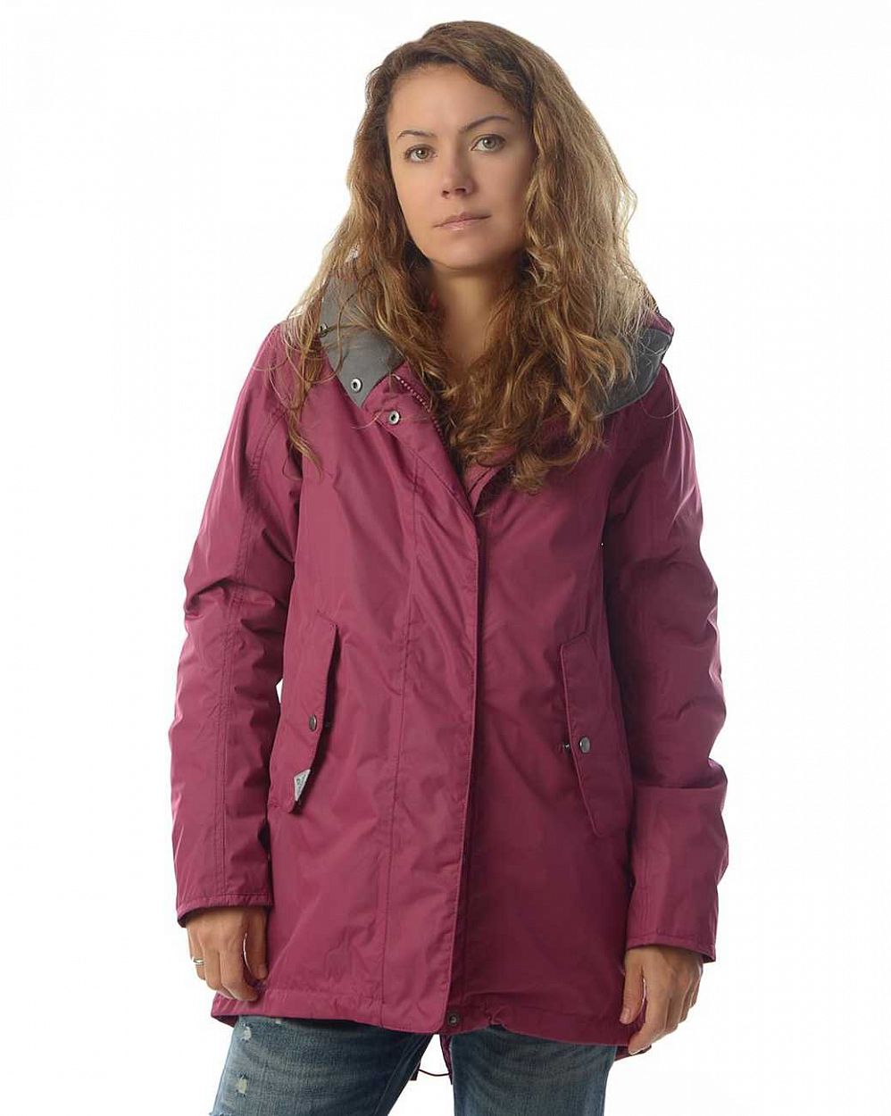 Водонепроницаемая утепленная куртка женская Didriksons Saga Purple отзывы