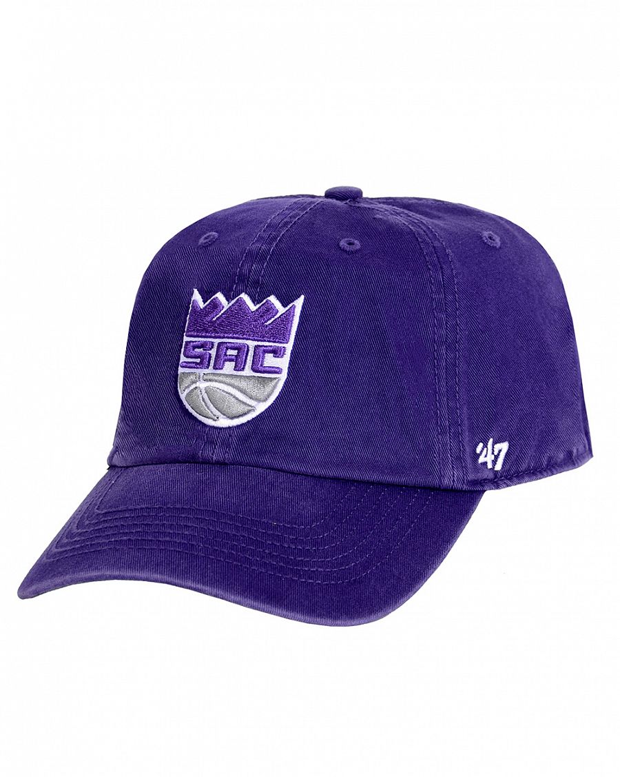 Бейсболка  '47 Brand Clean Up Sacramento Kings Purple отзывы