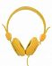 Наушники с микрофоном проводные WeSC Matte Conga On Ear Headphones Dandellion Yellow