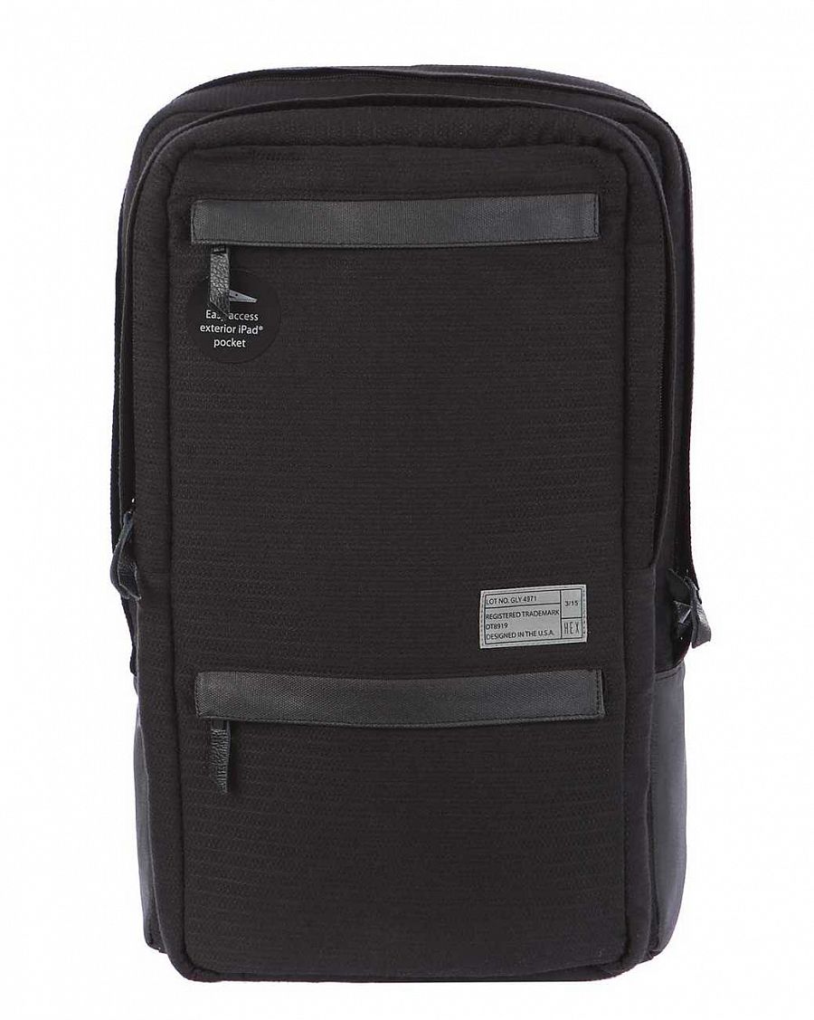 Рюкзак городской водоотталкивающий для ноутбука 17 HEX Sonic Black отзывы