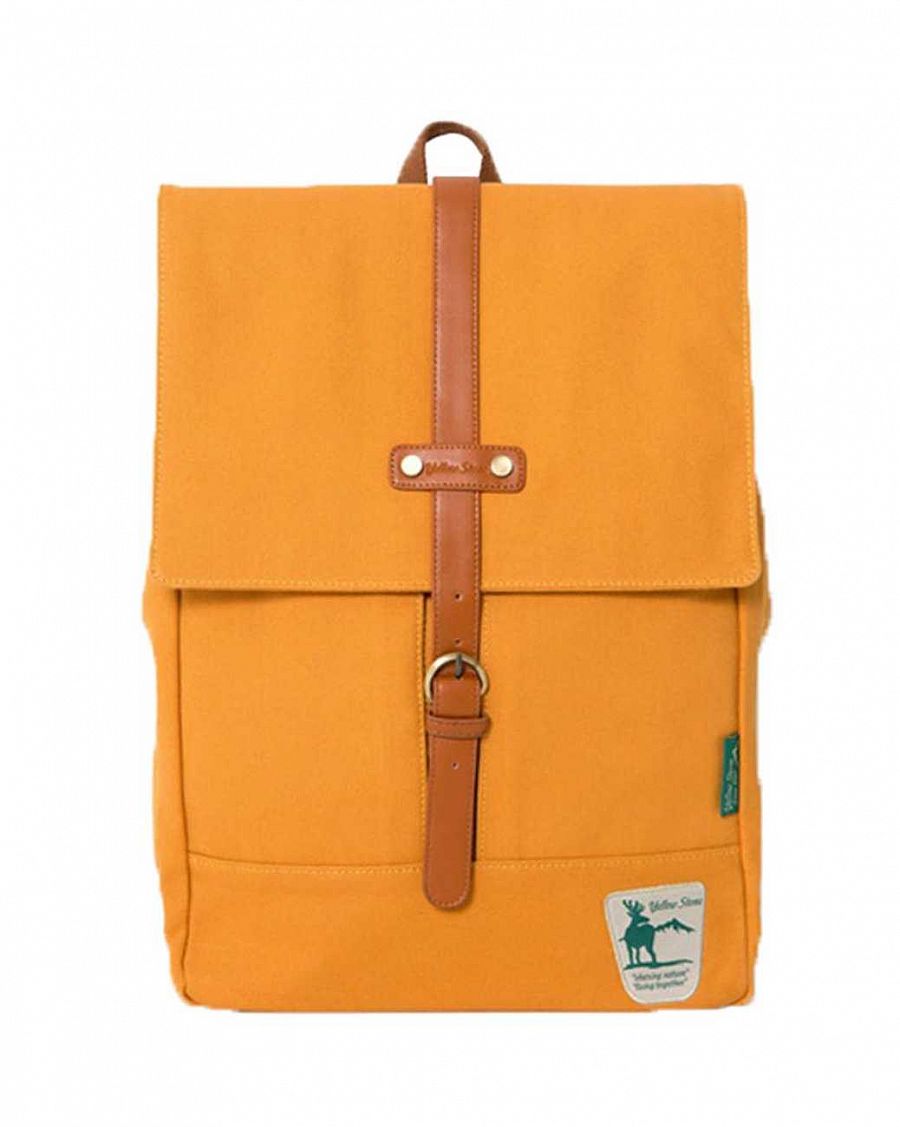 Рюкзак тканевый водостойкий с отделом для 15 ноутбука YellowStone Square Mustard отзывы