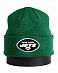 Шапка с подворотом '47 Brand NFL New York Jets Green