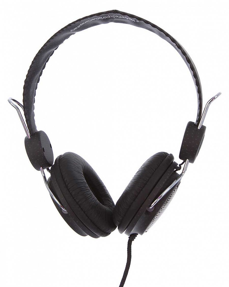 Наушники с микрофоном проводные WeSC Oboe On Ear Headphones Polka Black отзывы