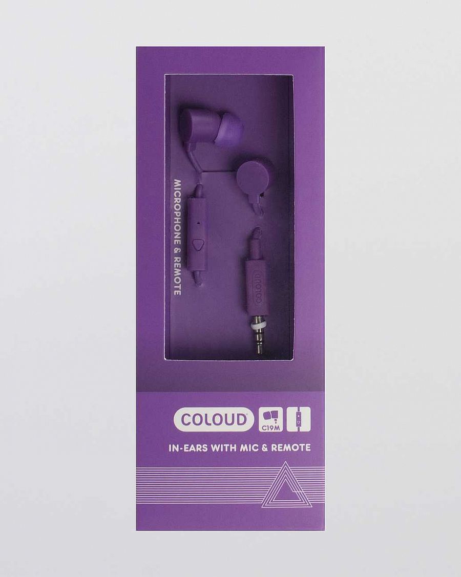 Наушники Coloud Colors In-ears With Mic Purple отзывы