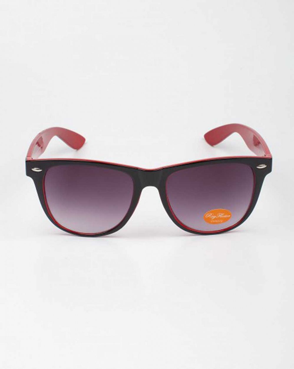 Очки Sunglasses Classic Wayfarer Two-Tone Black Solid Red отзывы