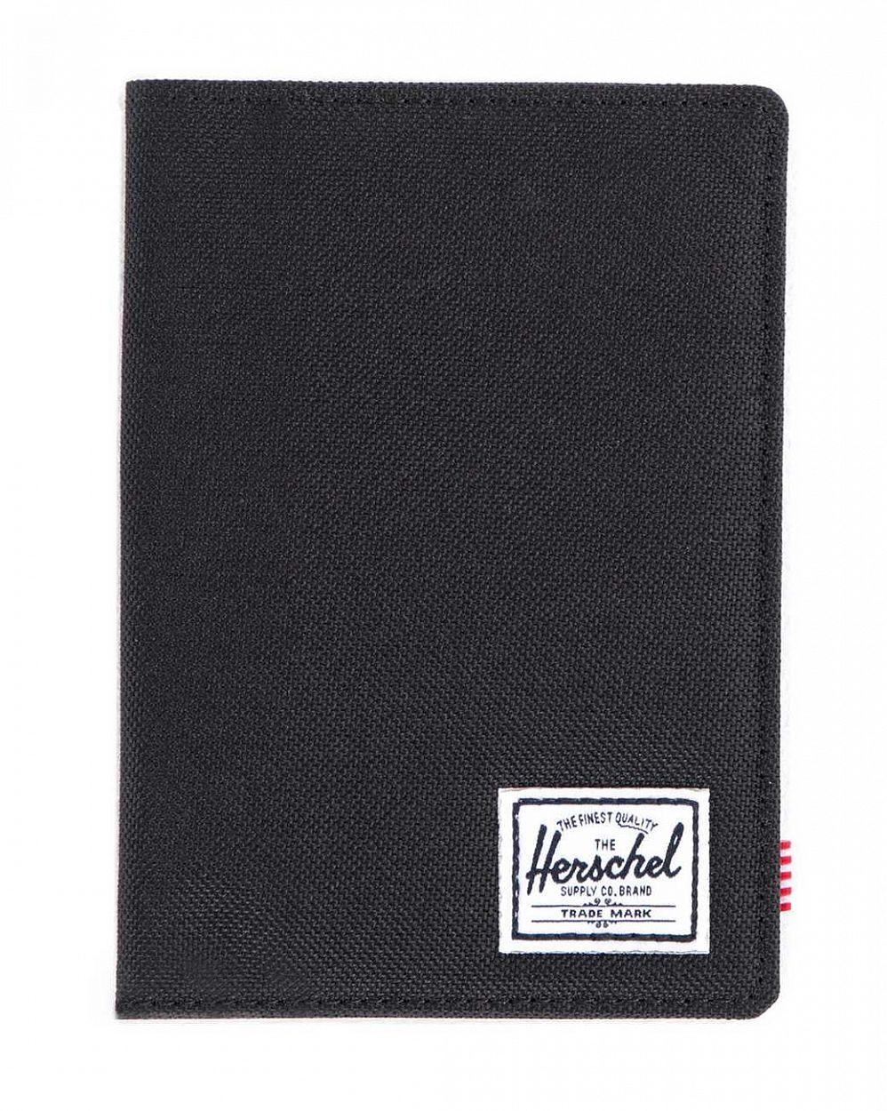 Обложка Herschel Raynor Passport Holder Black Black отзывы