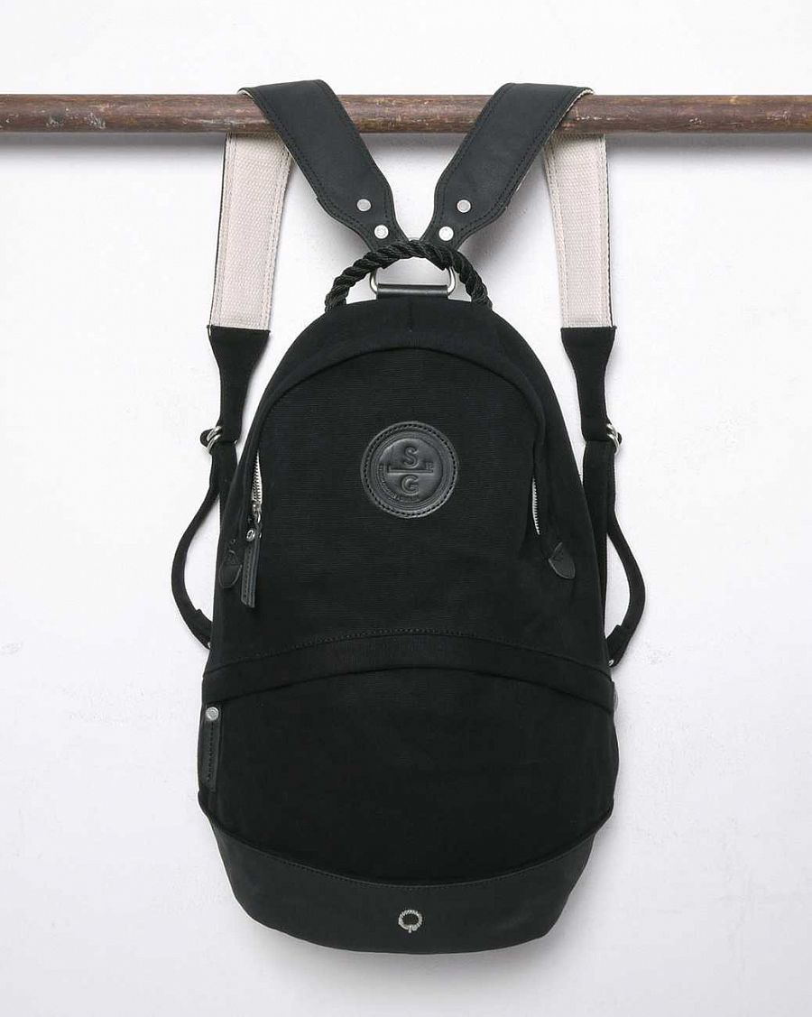 Городской рюкзак Stighlorgan Oisin Canvas Backpack Black отзывы