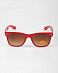 Очки Sunglasses Classic Modern Wayfarer Printed Arms Red отзывы