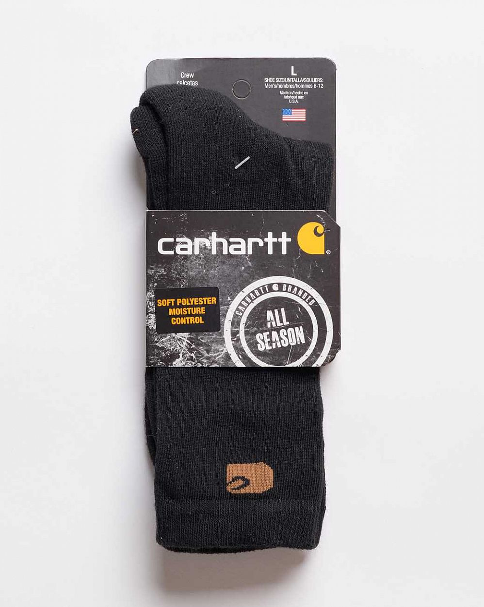 Носки Carhartt 739 Socks Black отзывы