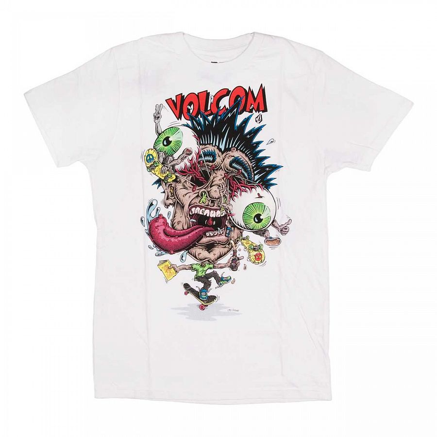 Футболка Volcom FA Jamie Brown SS Slim White отзывы