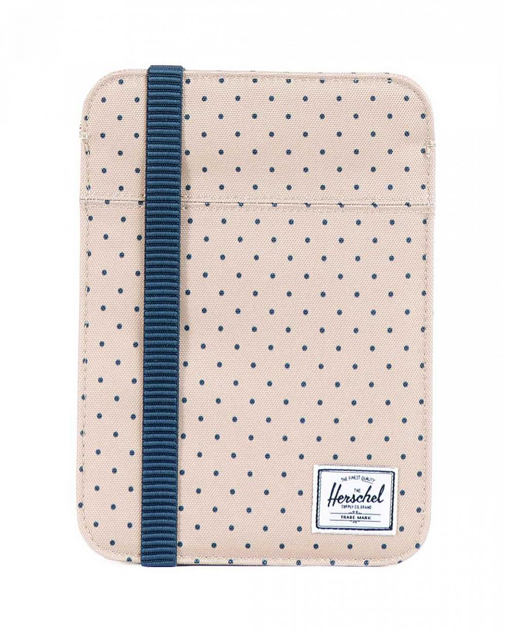 Чехол Herschel Cypress Sleeve для Mini iPad Khaki Polka Dot Navy отзывы