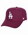 Бейсболка с изогнутым козырьком '47 Brand MVP Los Angeles Dodgers Maroon