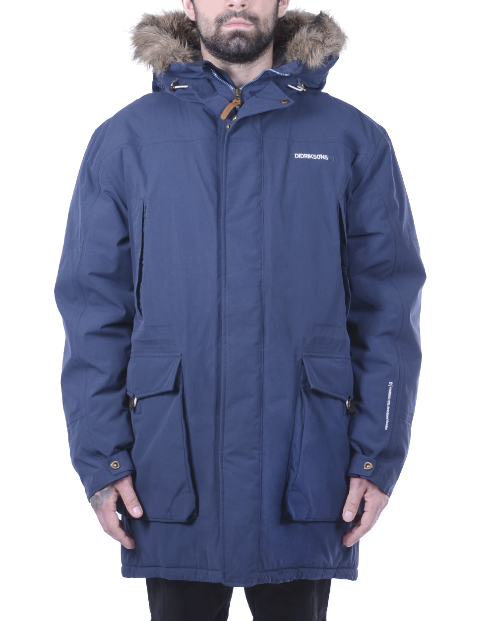 Парка мужская зимняя Didriksons 1913 Alvar Navy отзывы