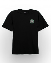 Футболка Vans Side by Side T-Shirt Black Green Font