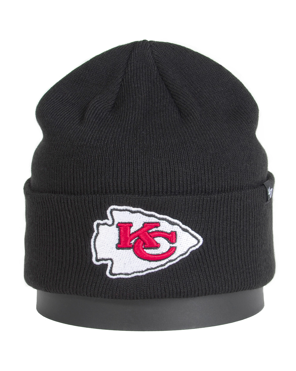 Шапка с подворотом '47 Brand NFL Kansas City Chiefs Black отзывы