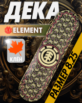 Дека Element с покрытием 8.25 (20 черный золотой 8.25)