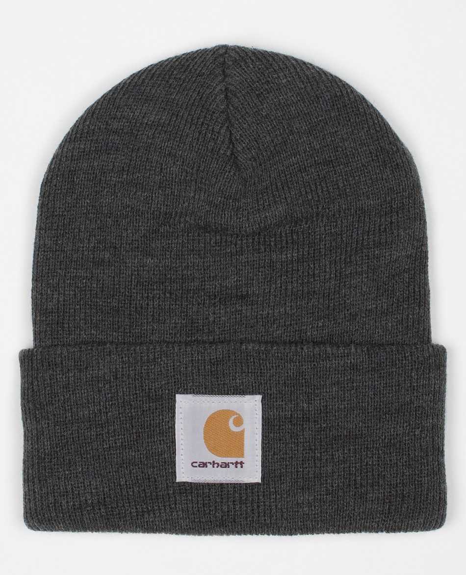 Шапка Carhartt USA Acryllic Watch Hat Dark Grey Heather отзывы