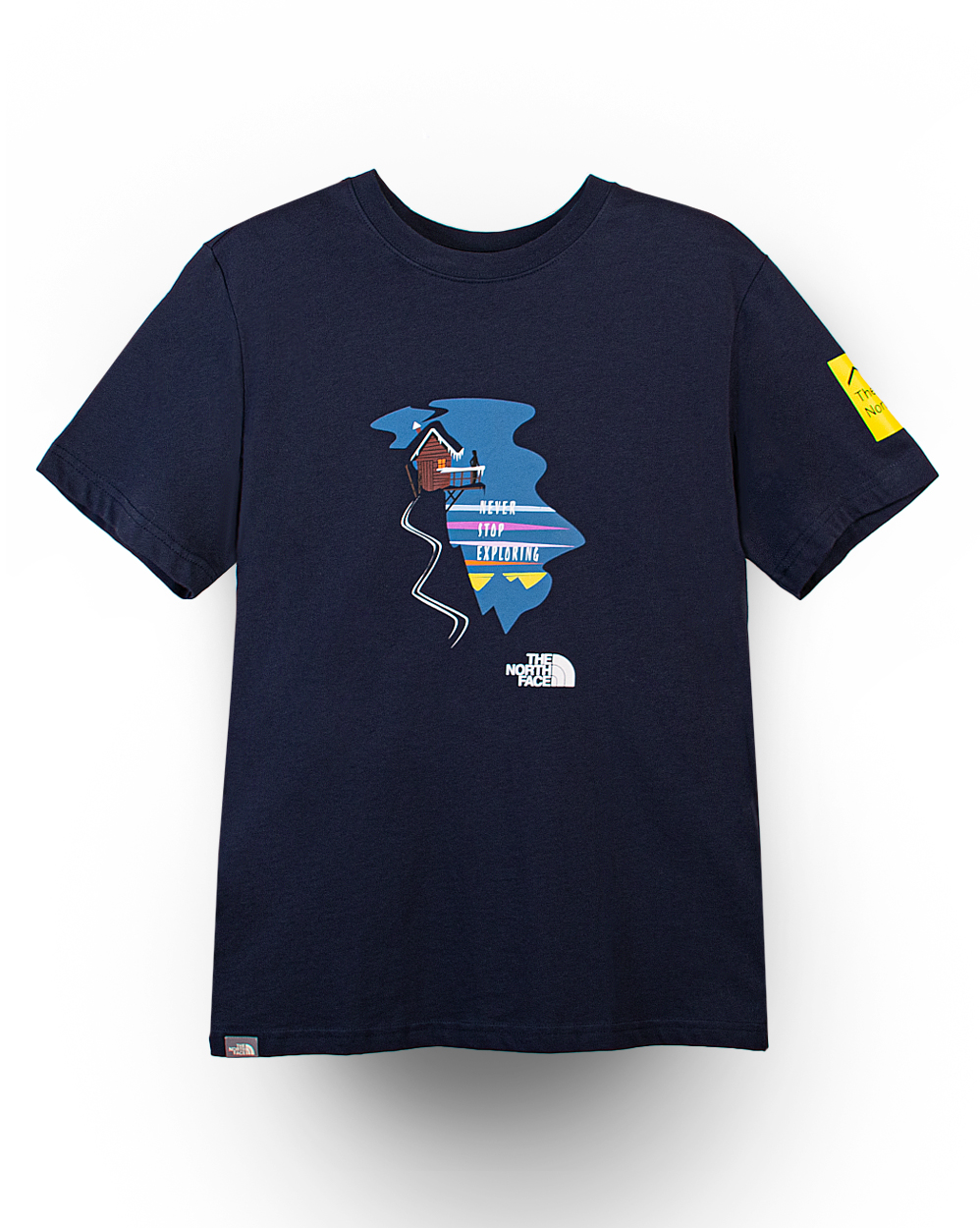 Футболка мужская The North Face CHARLIE ADAM BNWT NAVY отзывы