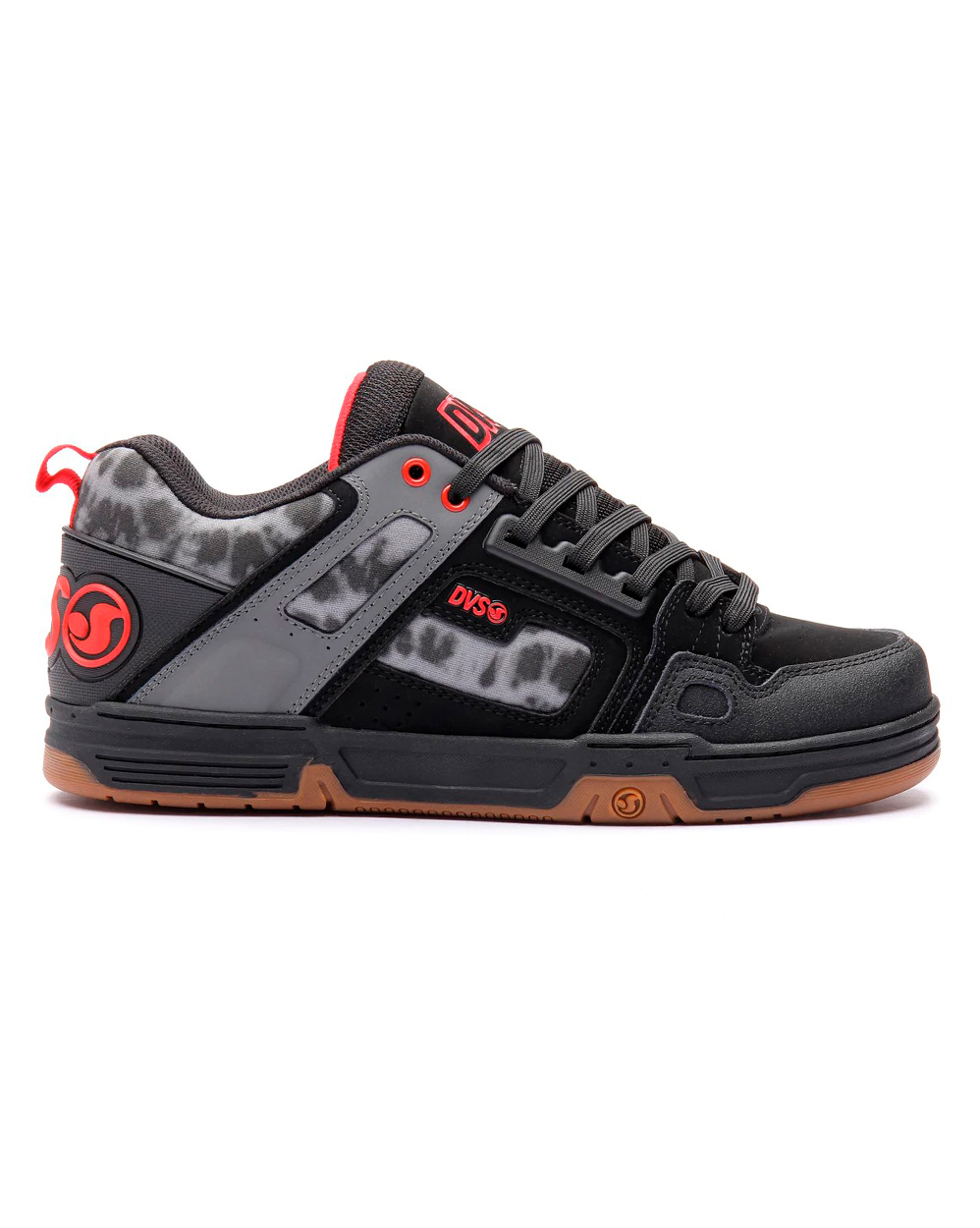 Кеды низкие мужские DVS COMANCHE BLACK CHARCOAL PRINT отзывы