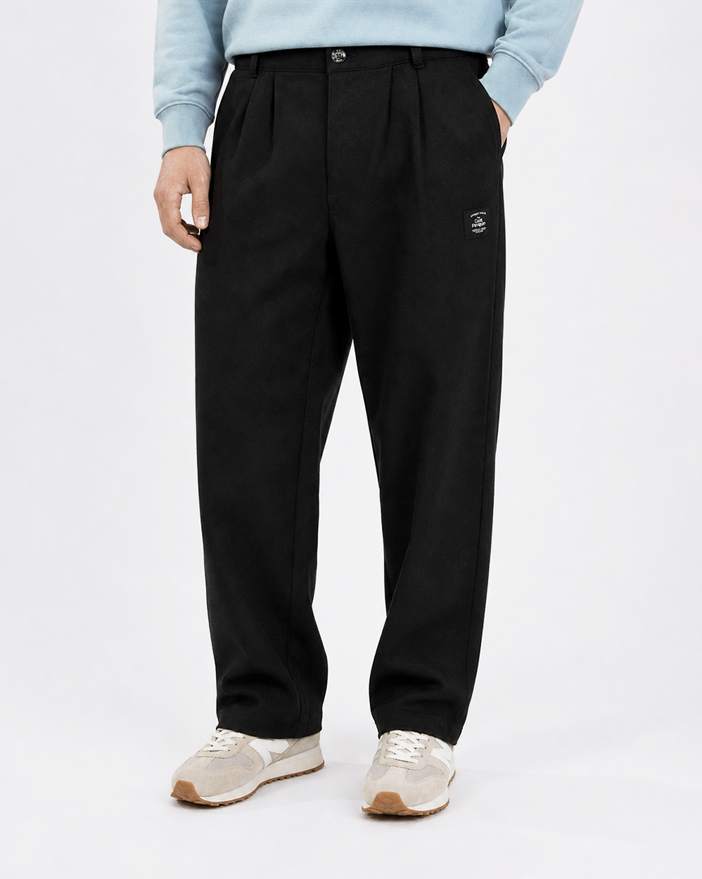 Брюки мужские широкие зимние Cool Penguin PPTL FLEECE 1909 Black отзывы