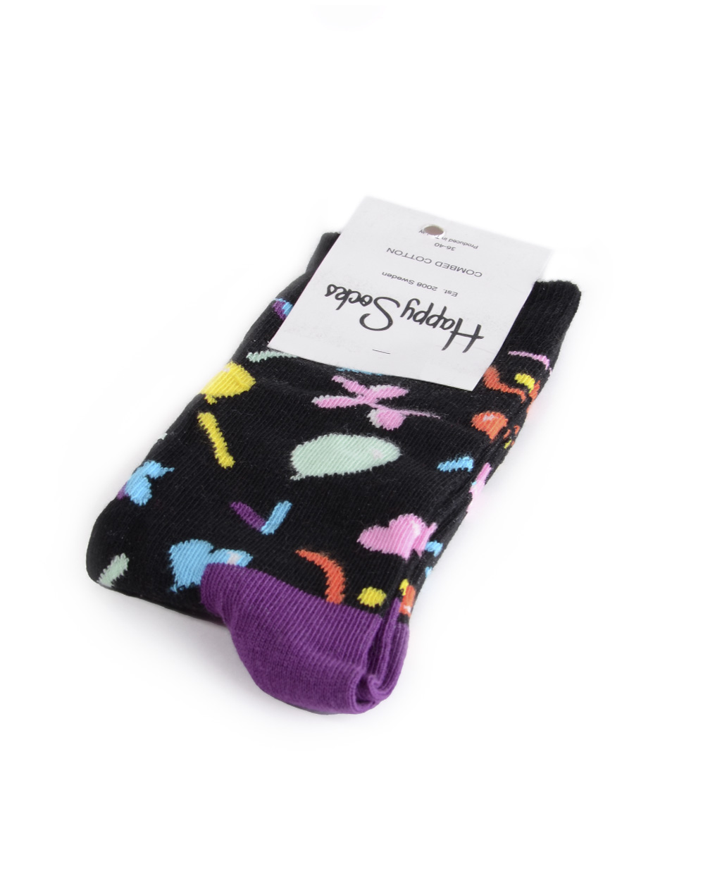 Носки Happy Socks Combed Cotton Ruber Dog Black отзывы