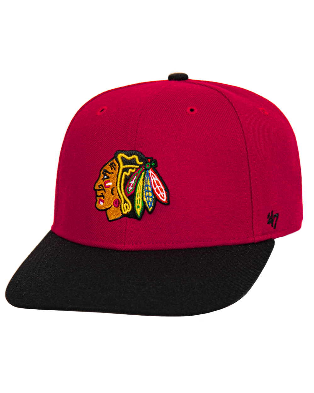 Бейсболка '47 Brand MVP YOUTH Toddler Chicago Blackhawks Red Black отзывы