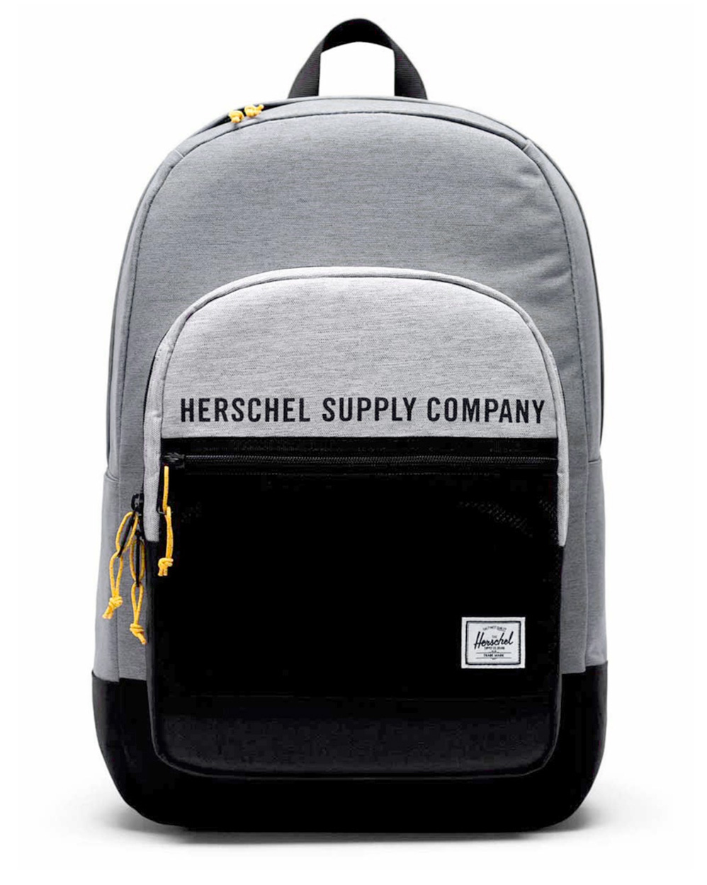 Рюкзак водоотталкивающий с отделом для 15 ноутбука Herschel Kaine Black Light Grey отзывы