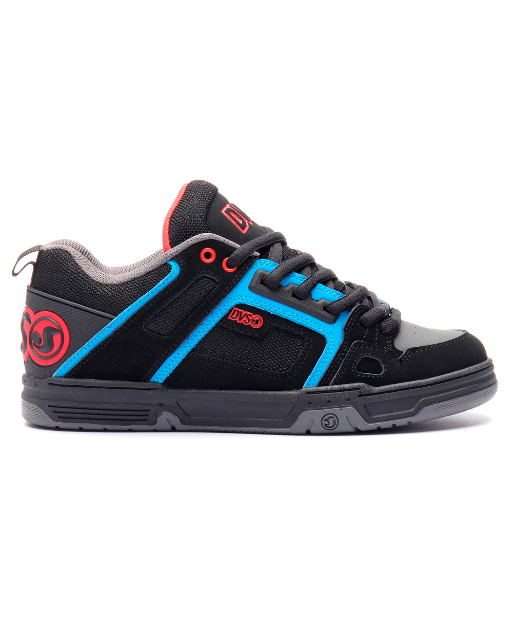 Кеды низкие мужские DVS COMANCHE BLACK BLUE RED NUBUCK отзывы