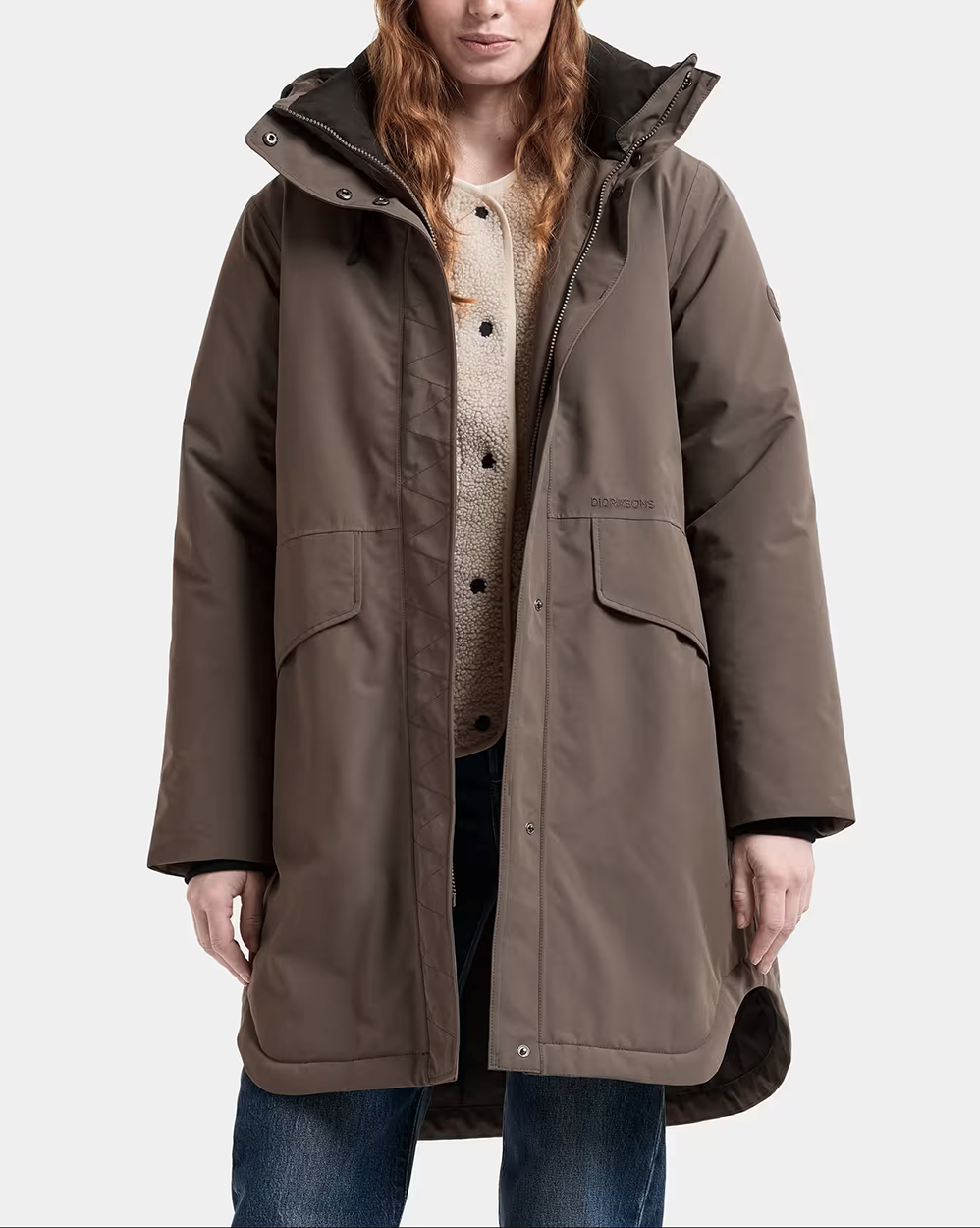 Куртка женская Didriksons Lilian 506347 Mocha Brown отзывы