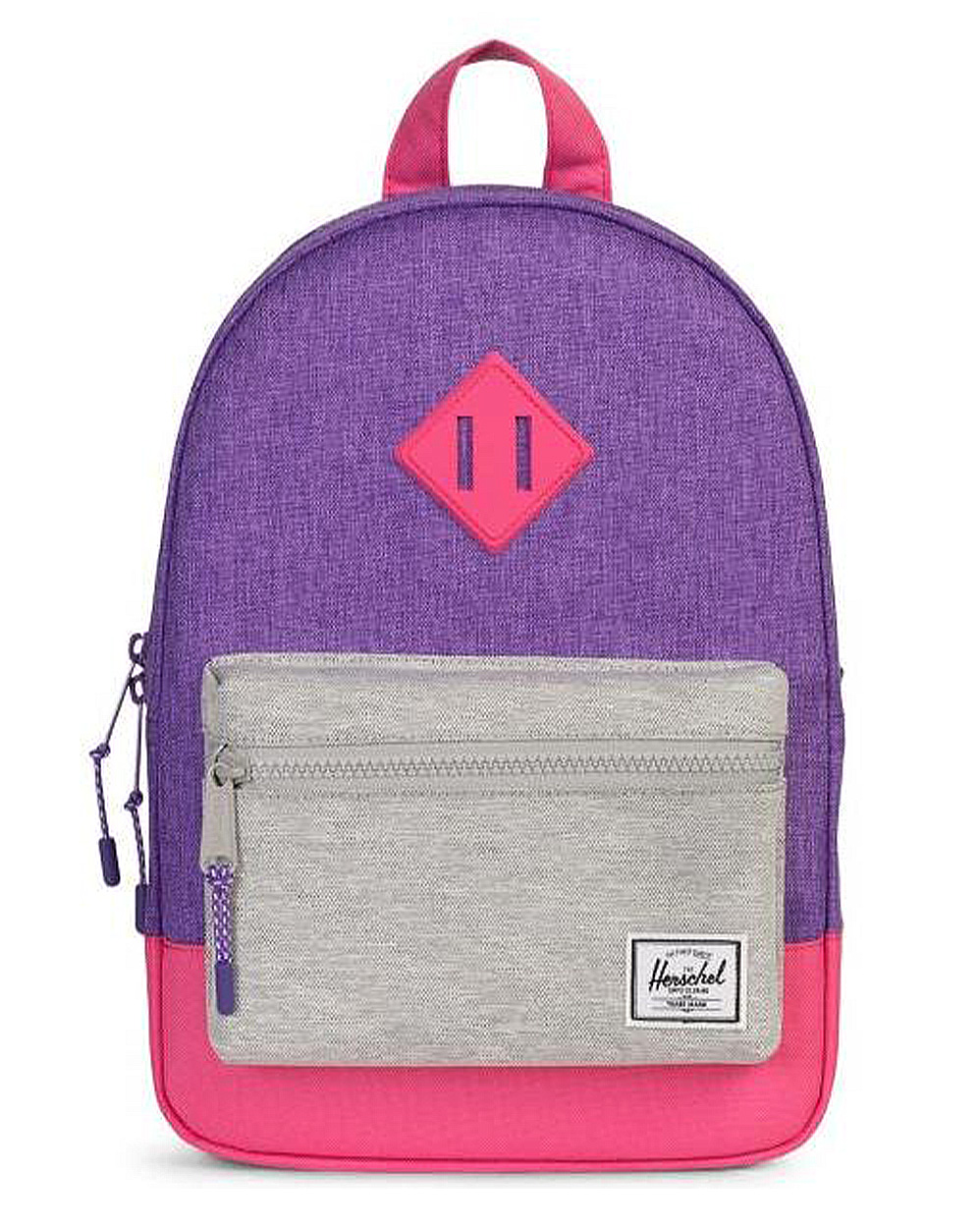 Рюкзак маленький Herschel Heritage Kids Deep Lavender Grey Fandango отзывы