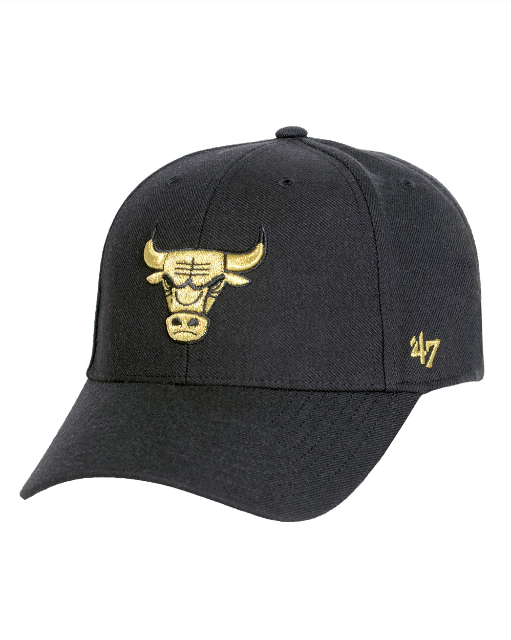 Бейсболка '47 Brand MVP WBV Chicago Bulls Black Gold отзывы