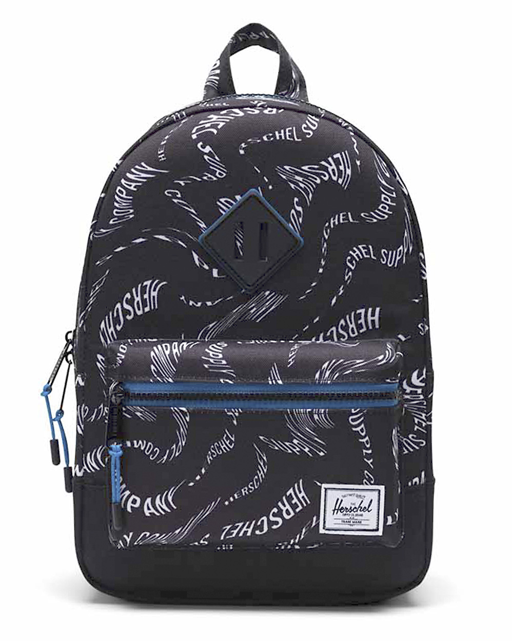 Рюкзак маленький Herschel Heritage Kids Warp Black отзывы