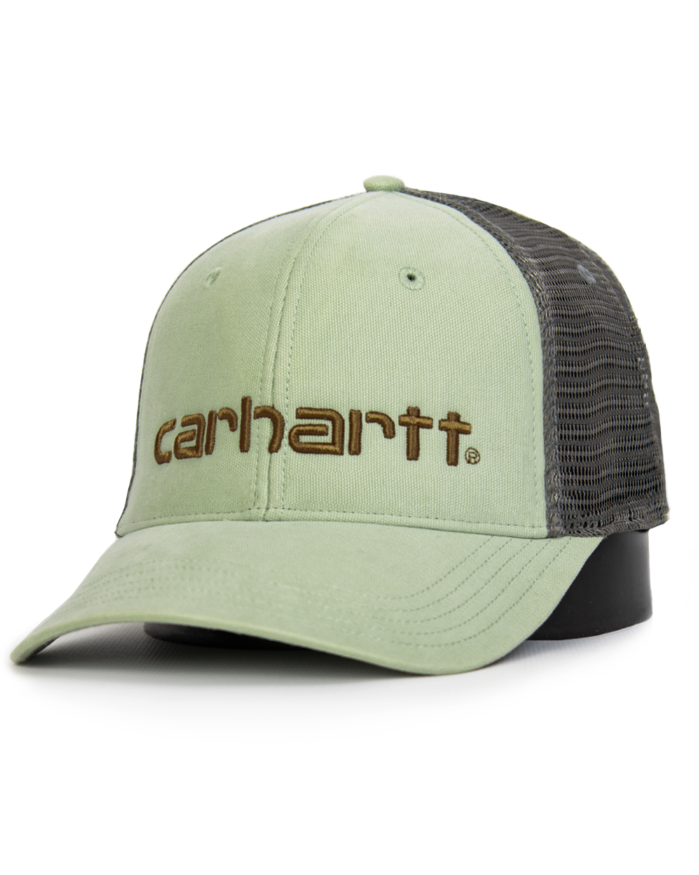 Бейсболка сетка Carhartt Style # 101195 Canvas Mesh-Back Logo Graphic Cap Mint отзывы