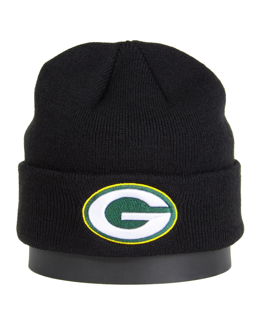 Шапка с подворотом '47 Brand NFL Green Bay Packers Black отзывы