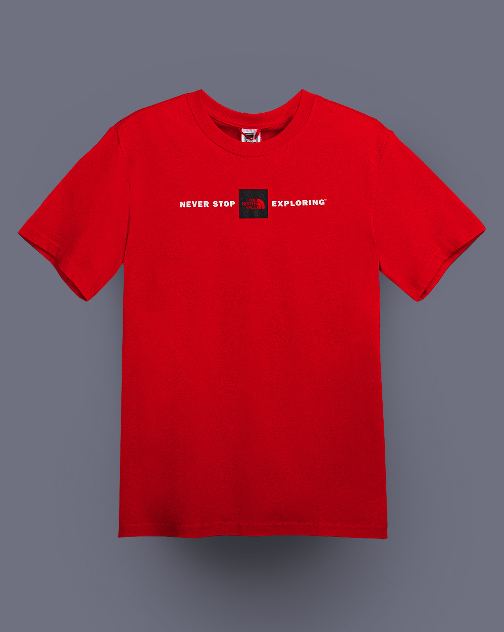 Футболка мужская The North Face Never Stop Exploring Box Red отзывы