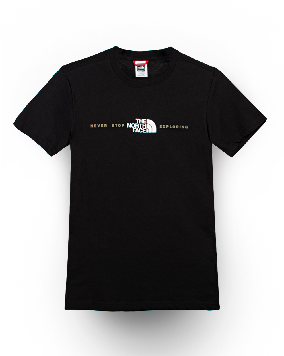 Футболка мужская The North Face Never Stop Exploring Easy Sleeve Black Army отзывы