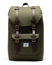 Рюкзак городской для ноутбука 13 дюймов Herschel L. America Mid IVY GREEN/CHICORY COFFEE