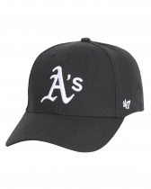 Бейсболка '47 Brand MVP WBV Oakland Athletics I Black White