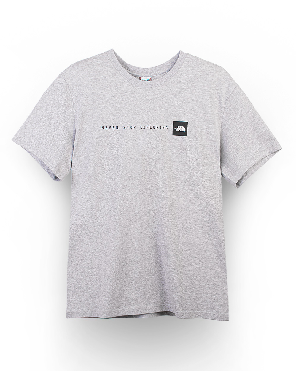 Футболка мужская The North Face Never Stop Exploring Grey Heathet отзывы