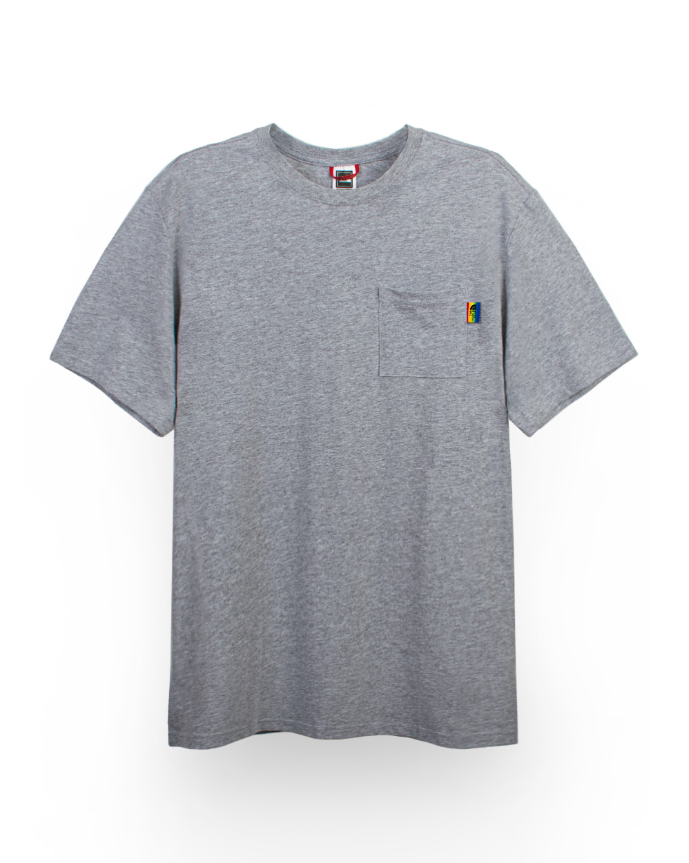 Футболка мужская The North Face Pocket with Raibow Grey отзывы