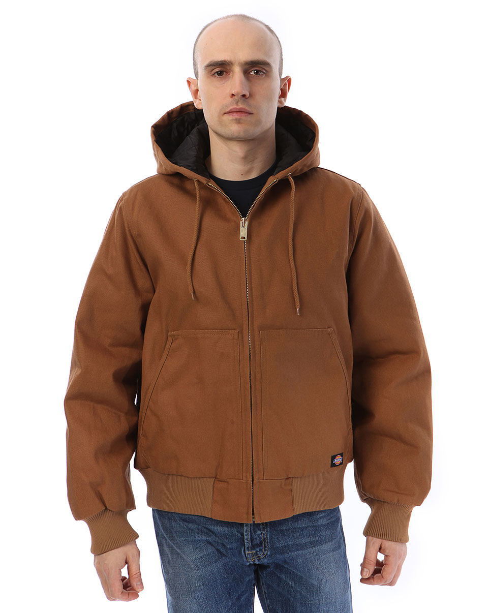 Куртка Dickies 1922 Rigid Duck Hooded Jacket Brown отзывы