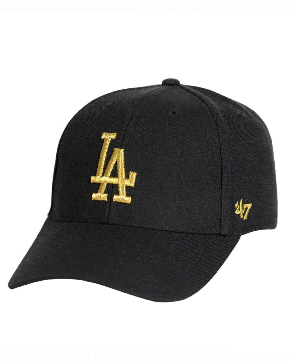 Бейсболка '47 Brand MVP WBV Los Angeles Dodgers Black Gold отзывы