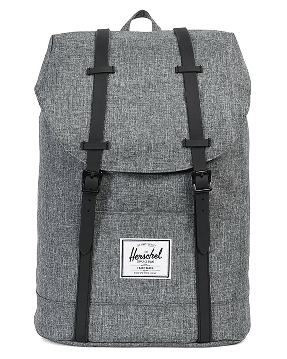 Рюкзак с отделением для 15 ноутбука Herschel Retreat Raven Crosshatch отзывы