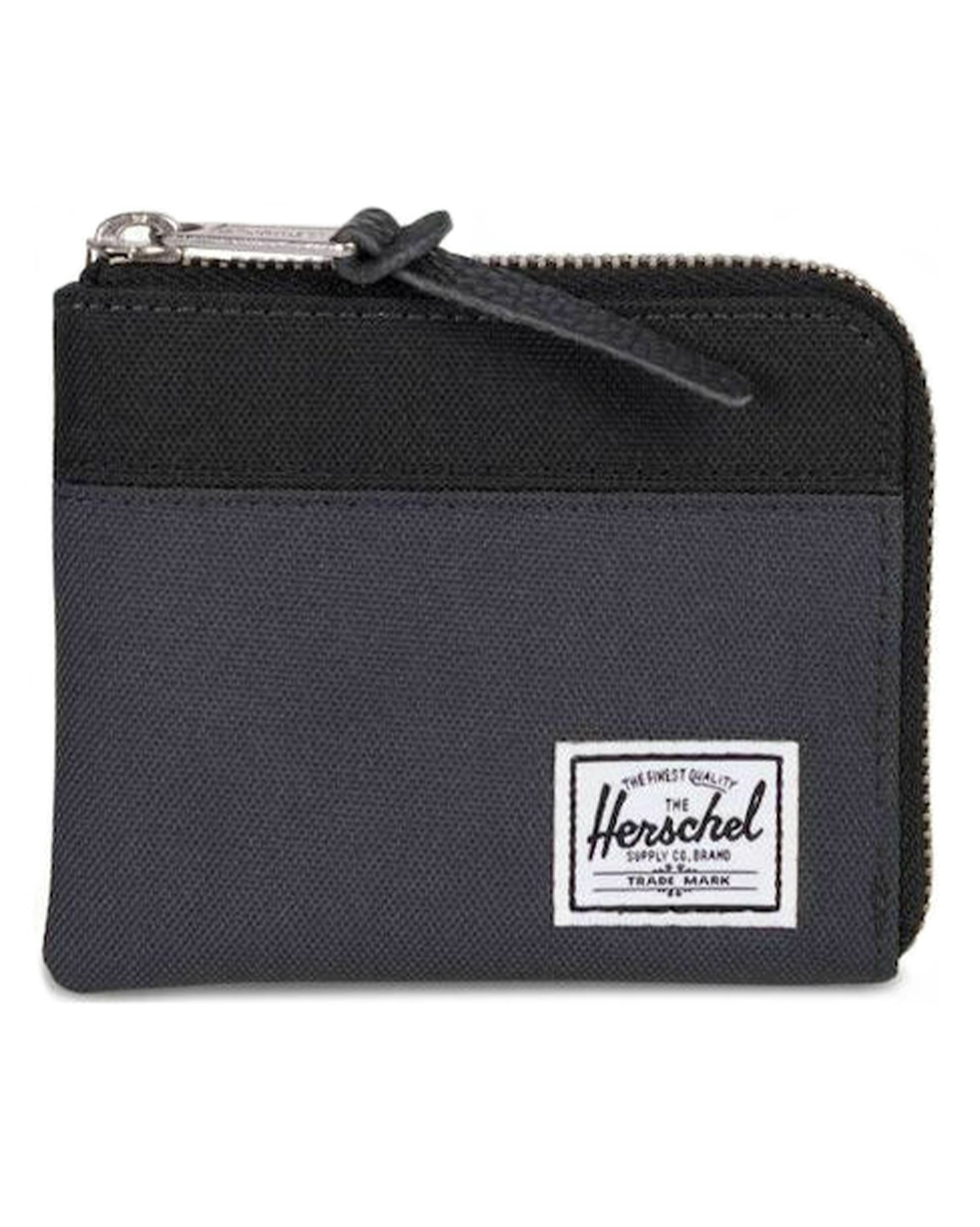 Кошелек на молнии и слотом для карт Herschel Johnny Dark ShadowBlack отзывы