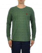 Футболка лонгслив мужская Naketano Kommt Ein Duennschiss Heritage Pine Green