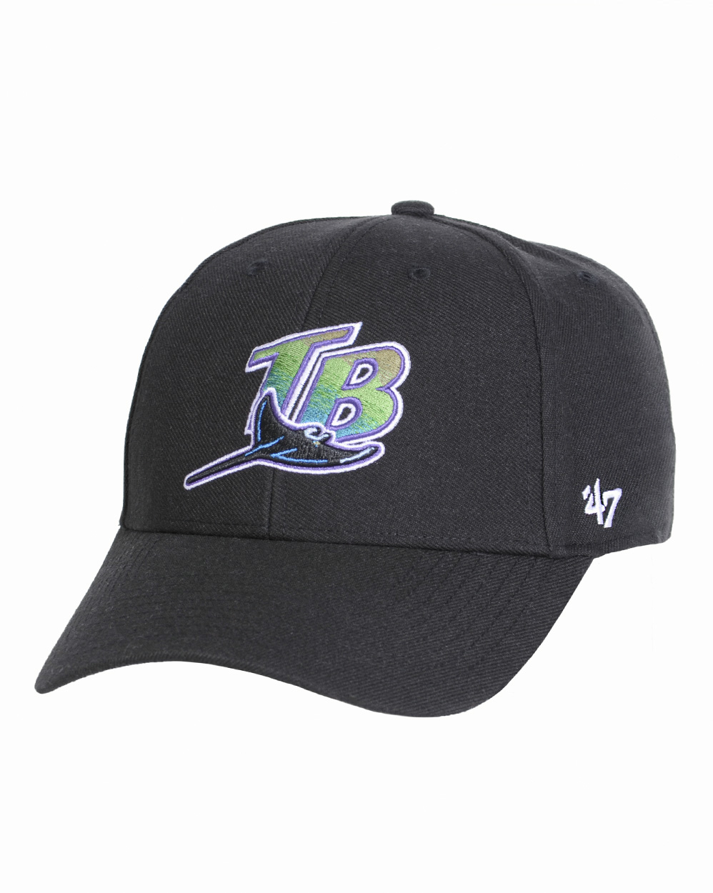 Бейсболка '47 Brand MVP WBV Tampa Bay Rays Black 2 отзывы