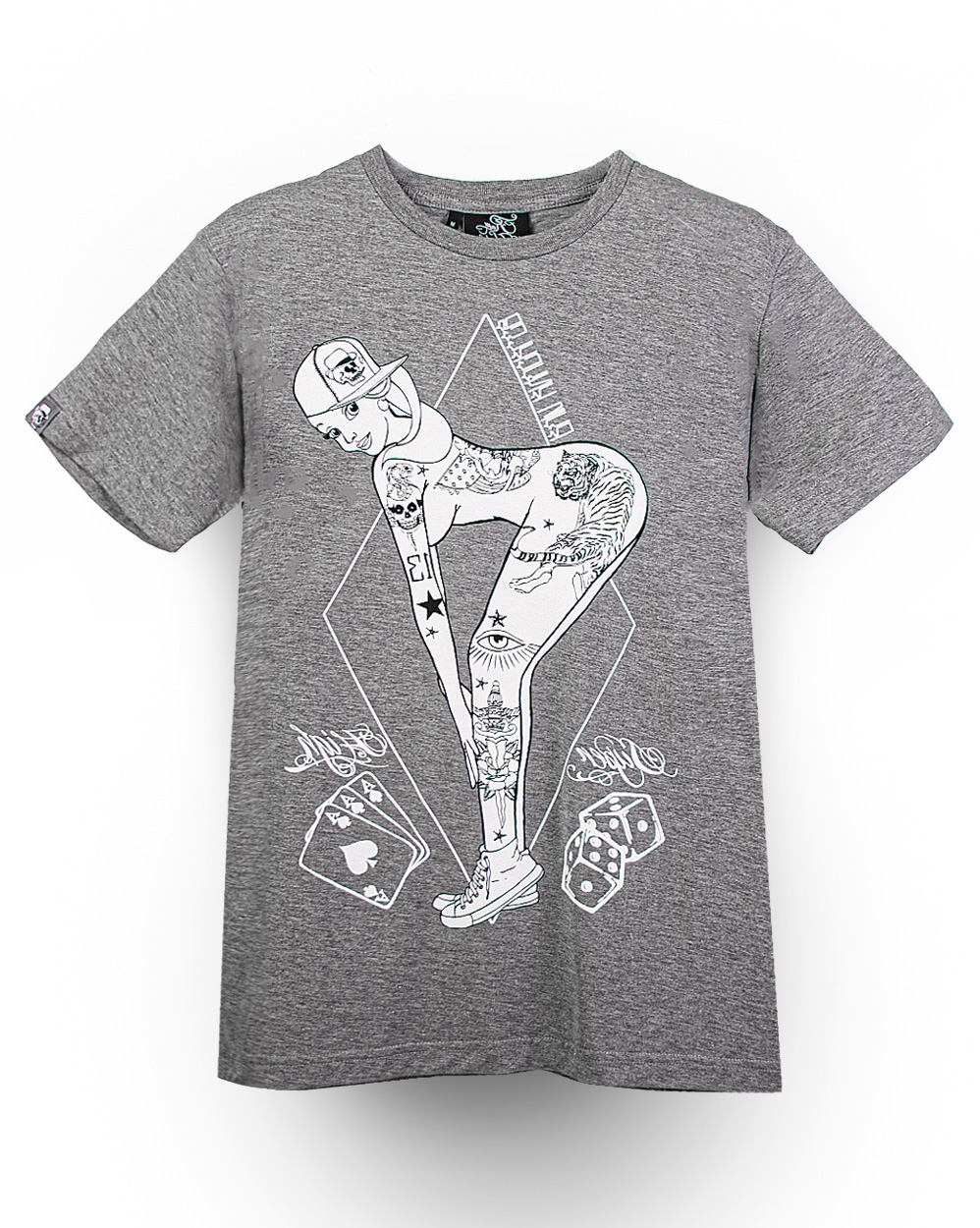 Футболка мужская Rum Knuckles Super High Grey отзывы